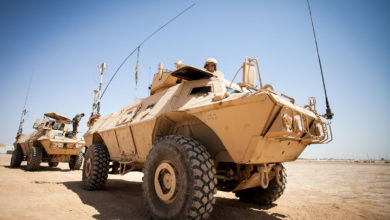 Afghan Mobile Strike Force Vehicle