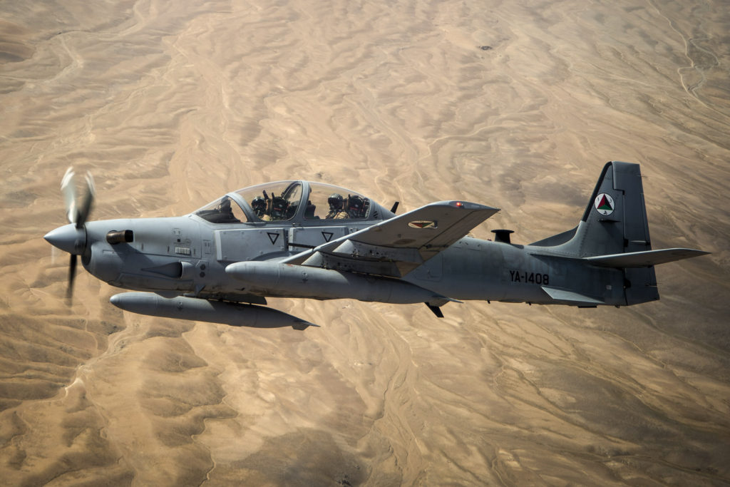 Afghan Air Force A-29 Super Tucano