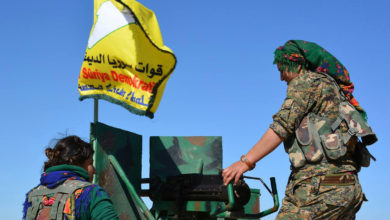 Syrian YPJ fighters