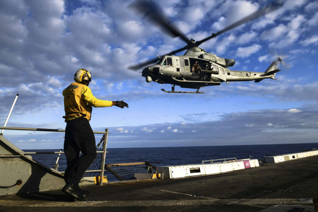 UH-1Y Venom helicopter