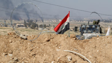 Explosions rock West Mosul during Iraqi offensive
