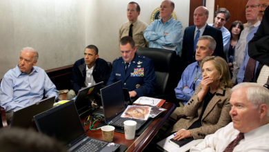 President Barack Obama watches mission against Osama Bin Laden