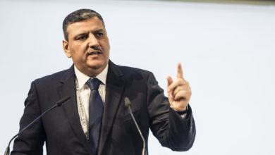 Riyad Hijab, head Syria opposition High Negotiation Committee