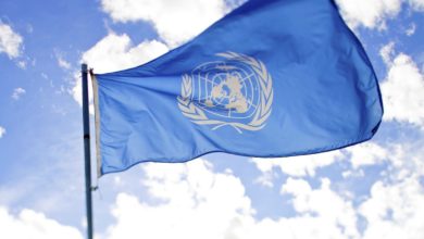 United Nations flag