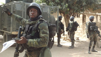 Cameroon military personnel