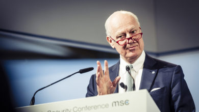 UN Special Envoy for Syria Staffan de Mistura