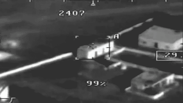 Russian strike on drone factory, Idlib, Syria