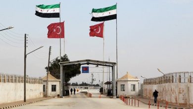 Border crossing between Syria and Turkey