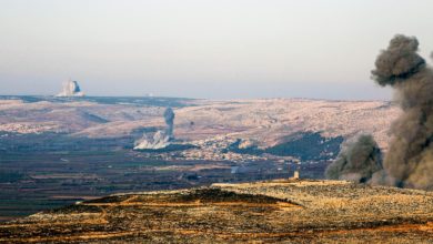 Bombs hit Efrin, Syria