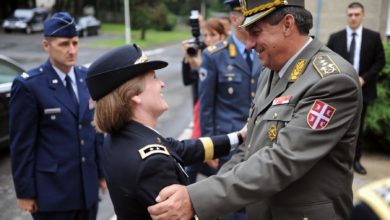 General Ljubisa Dikovic, Serbia's chief of defense