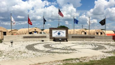 Camp Justice at Guantanamo Bay naval base