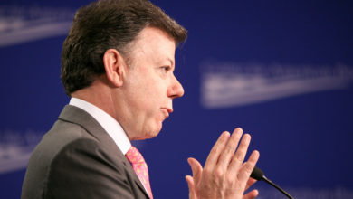 Colombian President Juan Manuel Santos