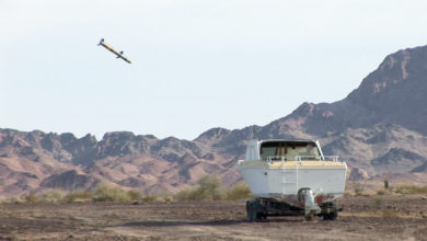 Raytheon Griffin C missile test