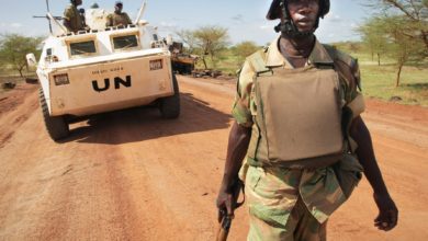 UN peacekeepers