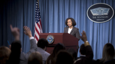Sana White, Pentagon spokesperson