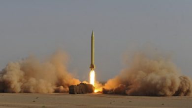Iran tests a Shahab-3 medium-range ballistic missile