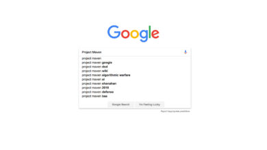 Google Project Maven lethal autonomous weapon systems