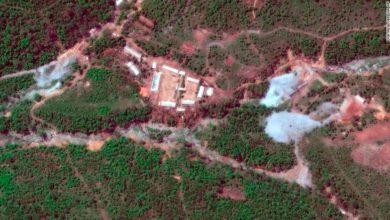 Nuclear test site in Punggye-ri, North Korea