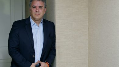 Colombia president Ivan Duque
