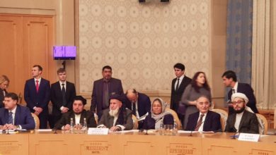 Representatives from the Afghanistan High Peace Council, Taliban and Russian Federation