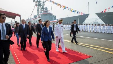Taiwan Navy frigates Ming Chuan and Feng Chia