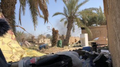 ISIS tent city near Baghuz, Syria