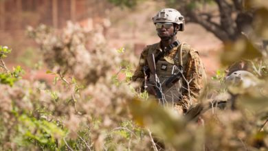 Burkina Faso soldiers
