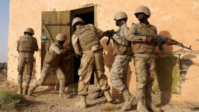 Mauritania soldiers