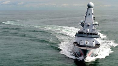HMS Dragon Type 45 destroyer