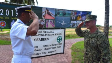 US and Sri Lanka Navy exercise