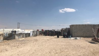 Al-Hol security gate