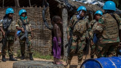 Zambia peacekeepers in Birao, CAR