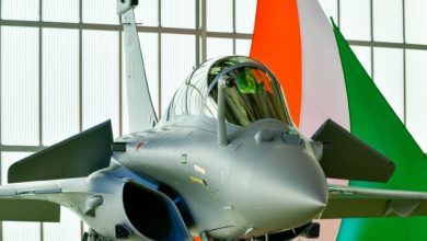 Indian Air Force Rafale fighter jet