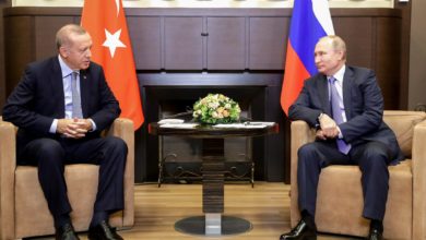 Erdogan and Putin meet on Syria