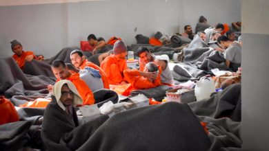 ISIS prisoners in Hasakah, Syria