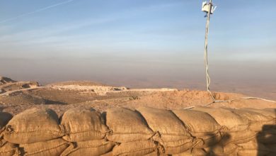 Qara Chokh Peshmerga positions