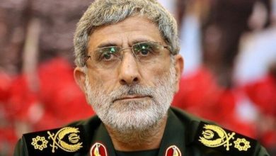 Iran Quds Force commander Esmail Qaani