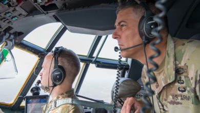 AFRICOM commander General Stephen Townsend in Somalia