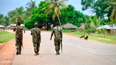 Mozambique soldiers