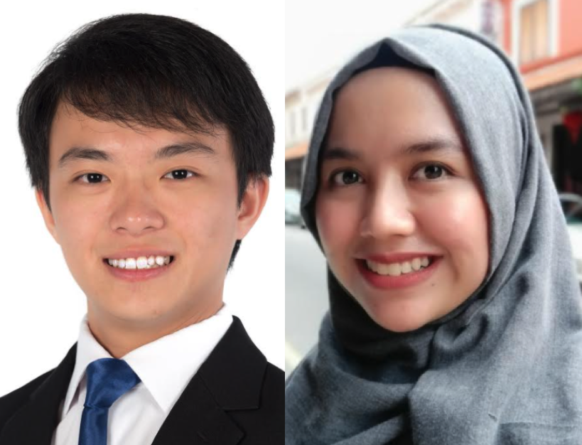 Photo of Kenneth Yeo Yaoren and Unaesah Ramah