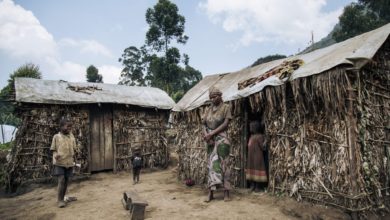 Village in DR Congo.
