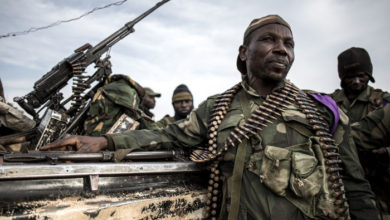 DR Congo soldiers.