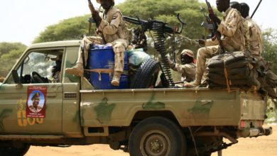 Sudanese members of the Rapid Support Forces.
