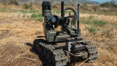A US military Modular Advanced Armed Robotic System