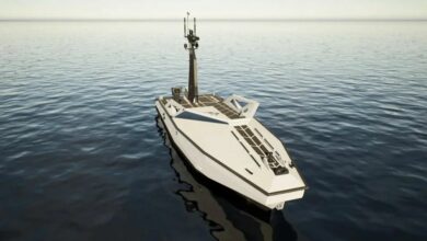 Long Range Unmanned Surface Vessel.