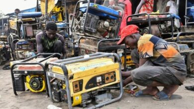 Power generators are in full use in Nigeria's Maiduguri where a jihadist attack cut power to the city for a week