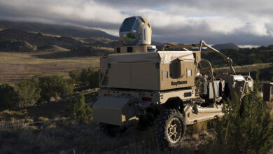 Raytheon's mobile high energy laser