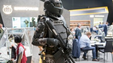 Rostec's next-gen Sotnik battle armor.