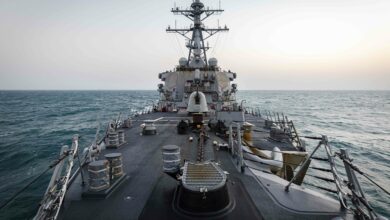 The Arleigh Burke-class guided-missile destroyer USS John S. McCain (DDG 56) is conducting routine underway operations in support of stability and security for a free and open Indo-Pacific. McCain is forward-deployed to the U.S. 7th Fleet area of operations in support of security and stability in the Indo-Pacific region.