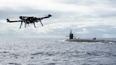 submarine launched unmanned aerial vehicle